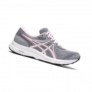 Dámské Běžecké Boty Asics GEL-CONTEND 7 Šedé | 9208-DLWFB