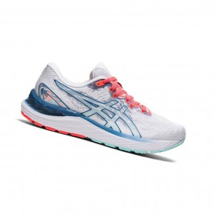 Dámské Běžecké Boty Asics GEL-CUMULUS 23 Bílé | 7526-KOUNJ