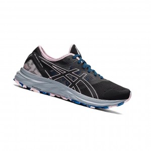 Dámské Běžecké Boty Asics GEL-EXCITE TRAIL Černé Růžové | 6527-NDFAE