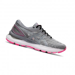 Dámské Běžecké Boty Asics GEL-NIMBUS 22 LITE-SHOW Šedé | 7562-UFDNB