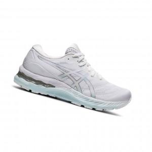 Dámské Běžecké Boty Asics GEL-NIMBUS 23 Bílé | 9375-AXIRP