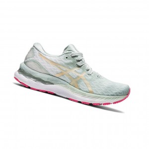 Dámské Běžecké Boty Asics GEL-NIMBUS 23 NEW STRONG Zelene | 9567-QEVRX