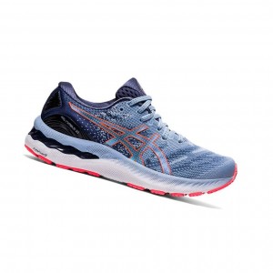 Dámské Běžecké Boty Asics GEL-NIMBUS 23 Široké Světle Blankyt | 2493-IBQVR