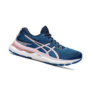 Dámské Běžecké Boty Asics GEL-NIMBUS 24 Blankyt Růžové | 2396-RPKWE