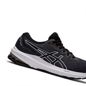 Dámské Běžecké Boty Asics GT-1000 11 Černé Bílé | 3647-SKDFH