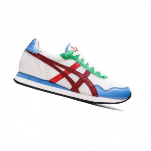 Dámské Tenisky Asics TIGER RUNNER Bílé Vínové | 6753-PILQG