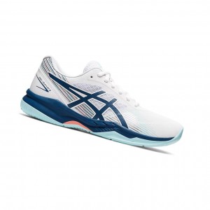 Dámské Tenisové Boty Asics GEL-GAME 8 Bílé Světle Indigo | 0253-UXZOI