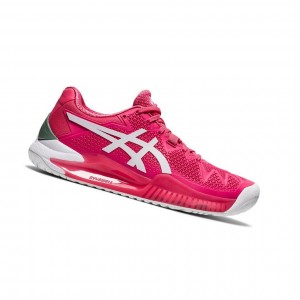 Dámské Tenisové Boty Asics GEL-Resolution 8 Růžové | 2754-FCXNO