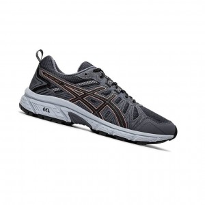 Dámské Trailové Běžecké Boty Asics GEL-VENTURE 7 Černé | 9742-GPXEH