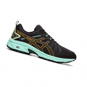 Dámské Trailové Běžecké Boty Asics GEL-VENTURE 7 Trailové Černé | 2067-MNICD