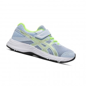 Dětské Běžecké Boty Asics GEL-CONTEND 6 PS Světle Blankyt | 3156-AFWTJ