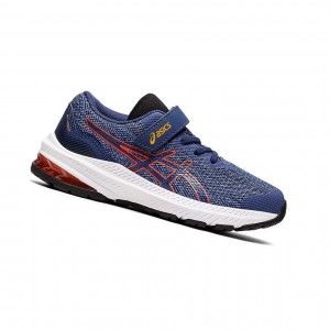 Dětské Běžecké Boty Asics GT-1000 11 PS Blankyt Tmavě | 5294-OIMFN