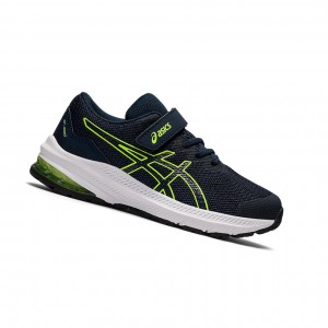 Dětské Běžecké Boty Asics GT-1000 11 PS Blankyt Zelene | 7294-ANDLC