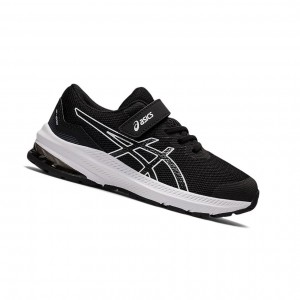 Dětské Běžecké Boty Asics GT-1000 11 PS Černé Bílé | 0817-VWKIQ