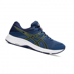 Pánské Běžecké Boty Asics GEL-CONTEND 6 Tmavě Blankyt | 7698-RQXZJ