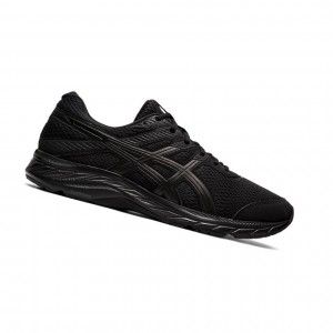 Pánské Běžecké Boty Asics GEL-CONTEND 6 Černé | 3678-UIWJM