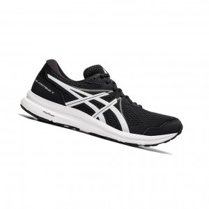 Pánské Běžecké Boty Asics GEL-CONTEND 7 Černé | 0379-WTQVJ