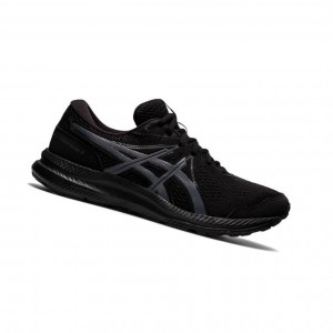 Pánské Běžecké Boty Asics GEL-CONTEND 7 Černé | 6794-YSXUJ