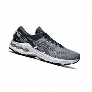 Pánské Běžecké Boty Asics GEL-KAYANO 27 PLATINUM Šedé | 1739-JPHFY