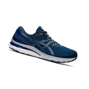 Pánské Běžecké Boty Asics GEL-KAYANO 28 Široké Tmavě Blankyt | 6072-BDSHG