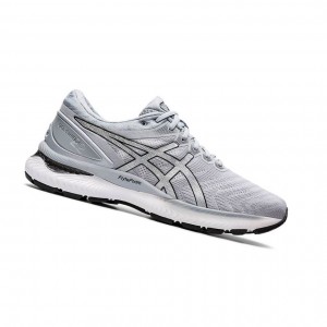 Pánské Běžecké Boty Asics GEL-NIMBUS 22 Šedé | 4591-MVUZK