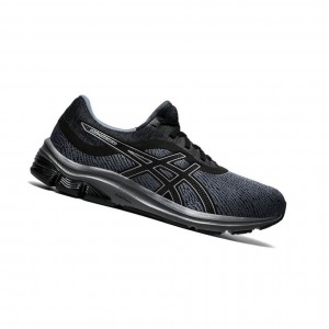 Pánské Běžecké Boty Asics GEL-PULSE 12 MONO-SOCK Černé | 6971-HTAOU