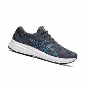 Pánské Běžecké Boty Asics PATRIOT 12 Tmavě Šedé | 0731-DKNZJ