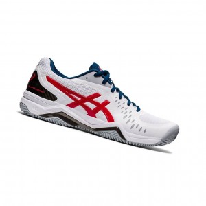 Pánské Tenisové Boty Asics GEL-CHALLENGER 12 Bílé | 1264-NDYSF