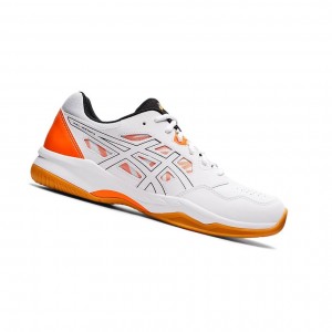 Pánské Tenisové Boty Asics GEL-RENMA Bílé Oranžové | 6487-HSEVP