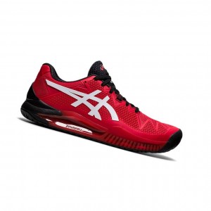 Pánské Tenisové Boty Asics GEL-Resolution 8 Červené | 5897-UGMYP