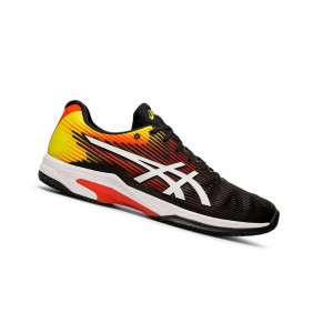 Pánské Tenisové Boty Asics SOLUTION SPEED FF CLAY Černé | 7652-EJKDY