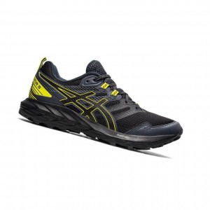 Pánské Trailové Běžecké Boty Asics GEL-SONOMA 6 Černé | 5318-DJRFG