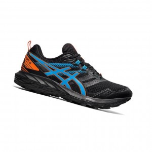 Pánské Trailové Běžecké Boty Asics GEL-SONOMA 6 Černé | 8465-SRWZK