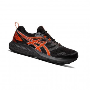 Pánské Trailové Běžecké Boty Asics GEL-SONOMA 6 G-TX Černé | 0485-QOVIL