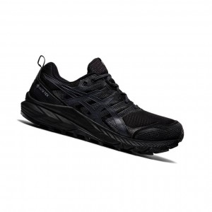 Pánské Trailové Běžecké Boty Asics GEL-TRABUCO 9 G-TX Černé | 2613-VPKRM