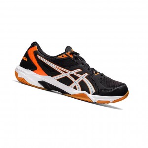 Pánské Volejbalové Boty Asics GEL-ROCKET 10 (2E) Černé Oranžové | 2907-JINRC