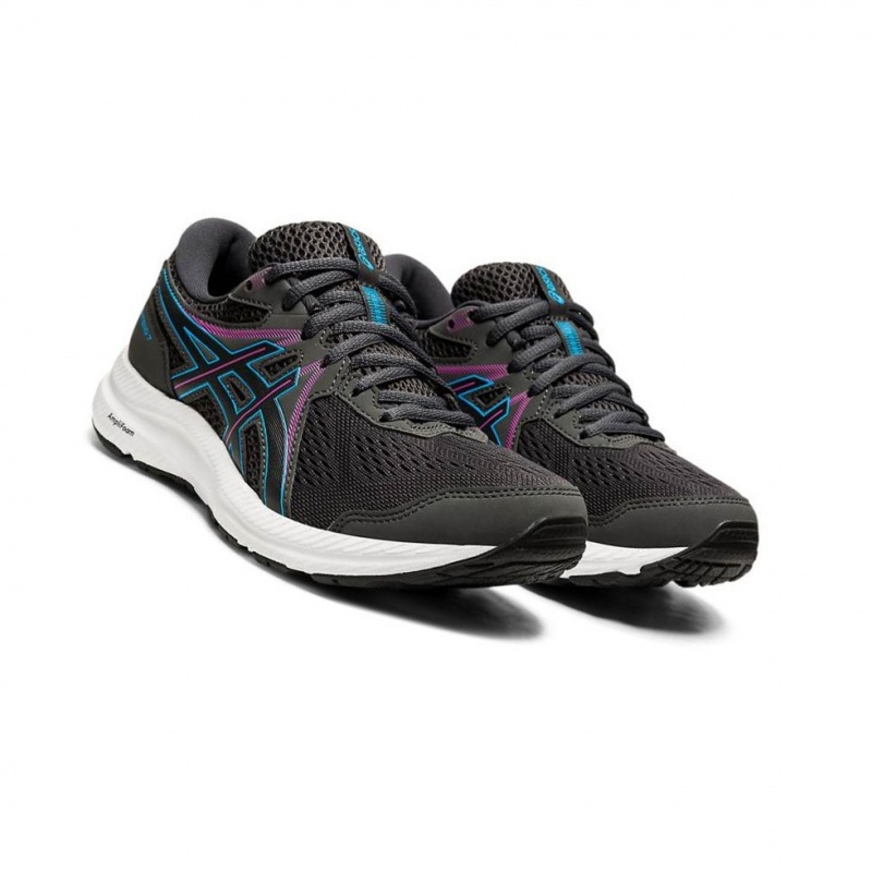 Dámské Běžecké Boty Asics GEL-CONTEND 7 Černé | 0297-GVJSW