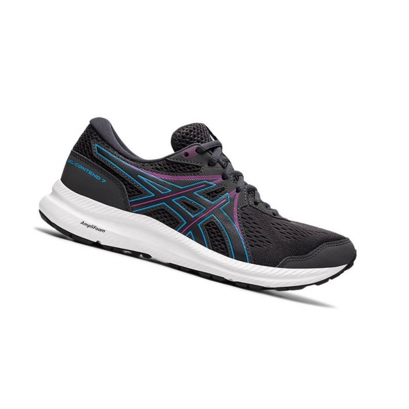 Dámské Běžecké Boty Asics GEL-CONTEND 7 Černé | 0297-GVJSW