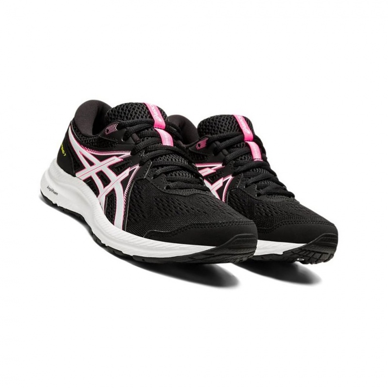 Dámské Běžecké Boty Asics GEL-CONTEND 7 Černé | 4092-JUDRQ