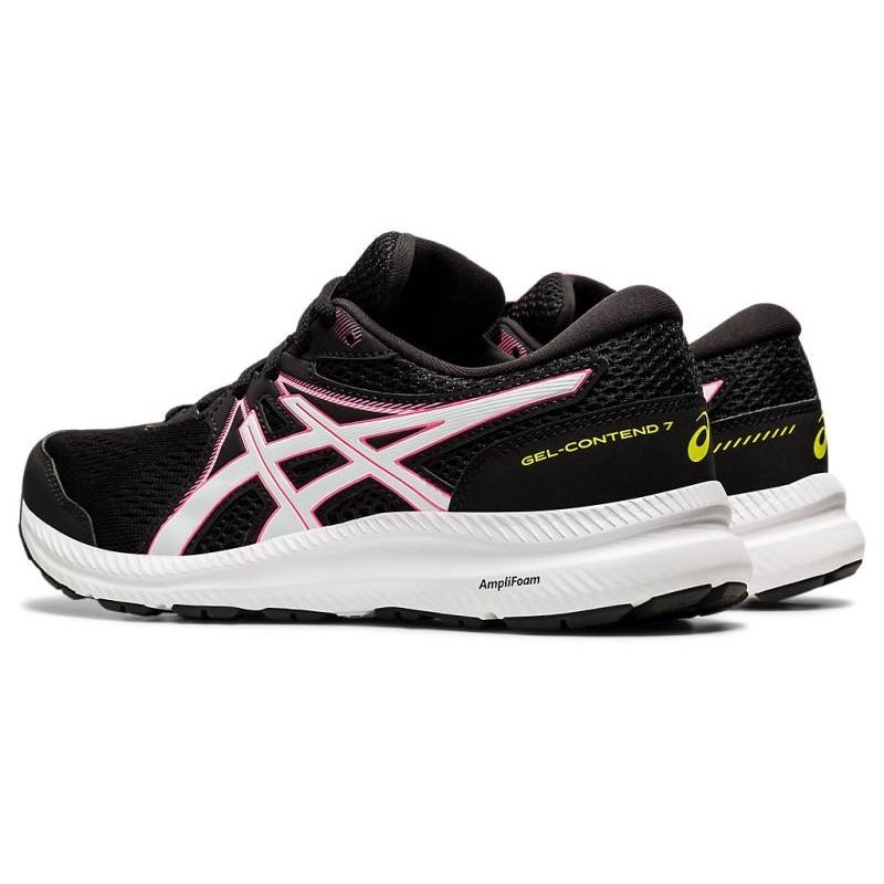 Dámské Běžecké Boty Asics GEL-CONTEND 7 Černé | 4092-JUDRQ