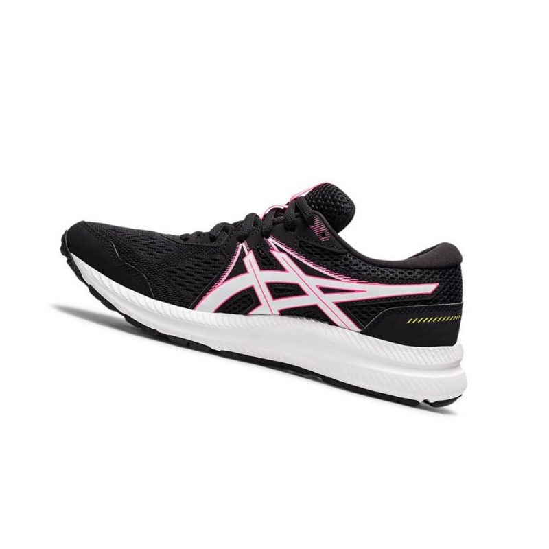 Dámské Běžecké Boty Asics GEL-CONTEND 7 Černé | 4092-JUDRQ