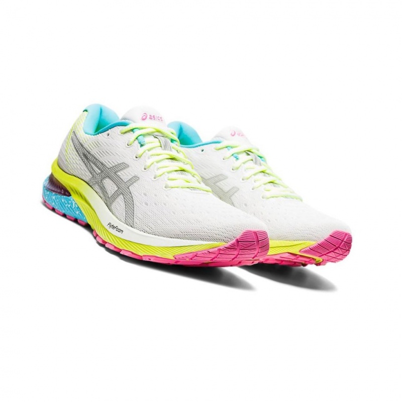 Dámské Běžecké Boty Asics GEL-CUMULUS 22 LITE-SHOW Bílé | 1802-FUEHQ