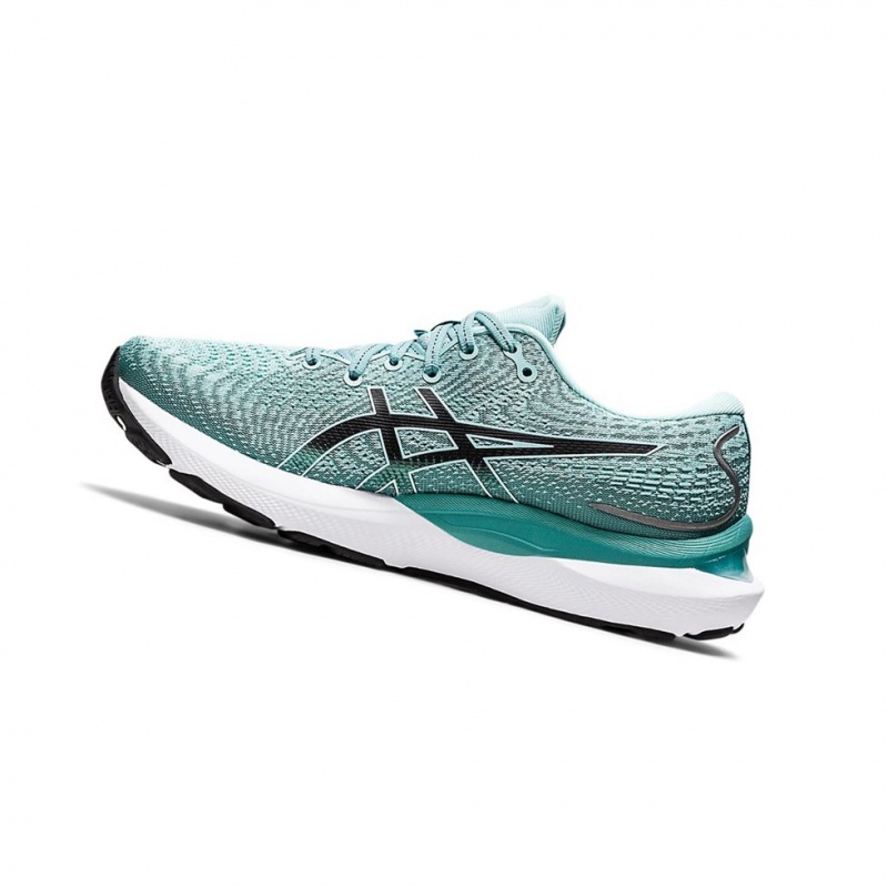 Dámské Běžecké Boty Asics GEL-CUMULUS 24 (D) Zelene Černé | 8134-QGASY