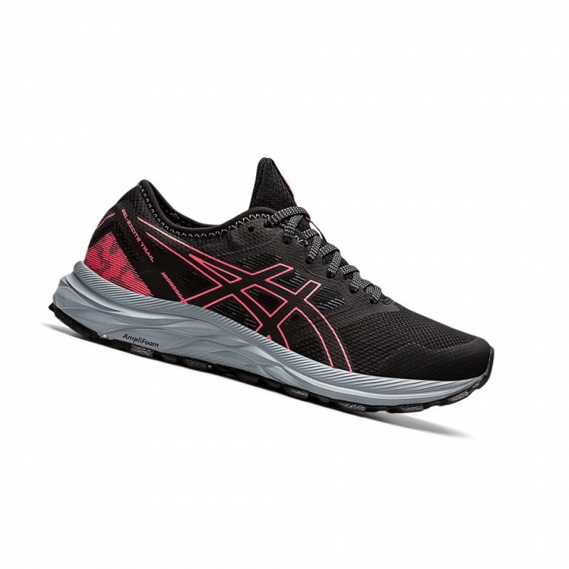 Dámské Běžecké Boty Asics GEL-EXCITE TRAIL Černé Koralove | 8043-EXBIQ