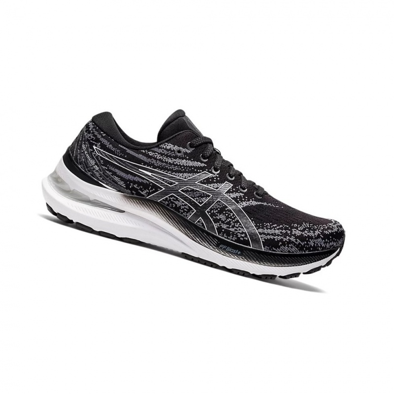 Dámské Běžecké Boty Asics GEL-KAYANO 29 Černé Bílé | 4238-EYUWQ