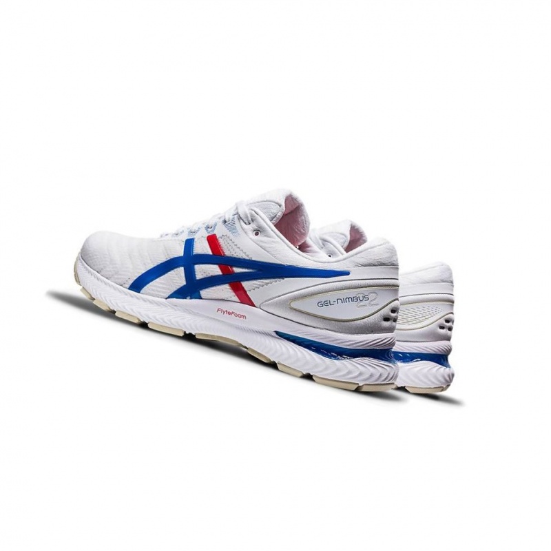 Dámské Běžecké Boty Asics GEL-NIMBUS 22 Bílé | 8193-KUYMB