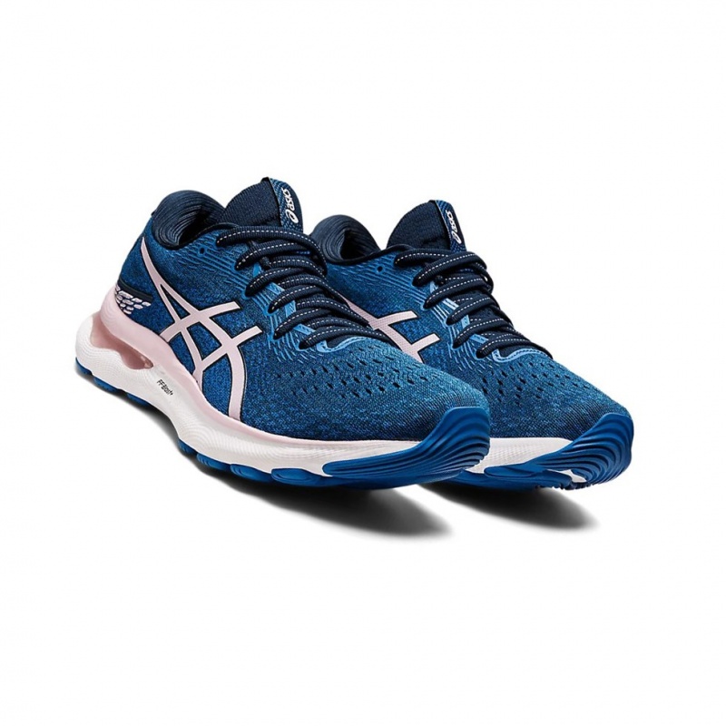 Dámské Běžecké Boty Asics GEL-NIMBUS 24 (D) Blankyt Růžové | 5687-UOPGE