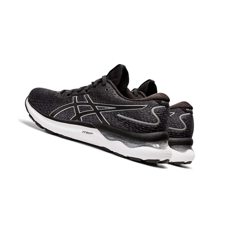 Dámské Běžecké Boty Asics GEL-NIMBUS 24 (D) Černé Bílé | 8697-SMAJF