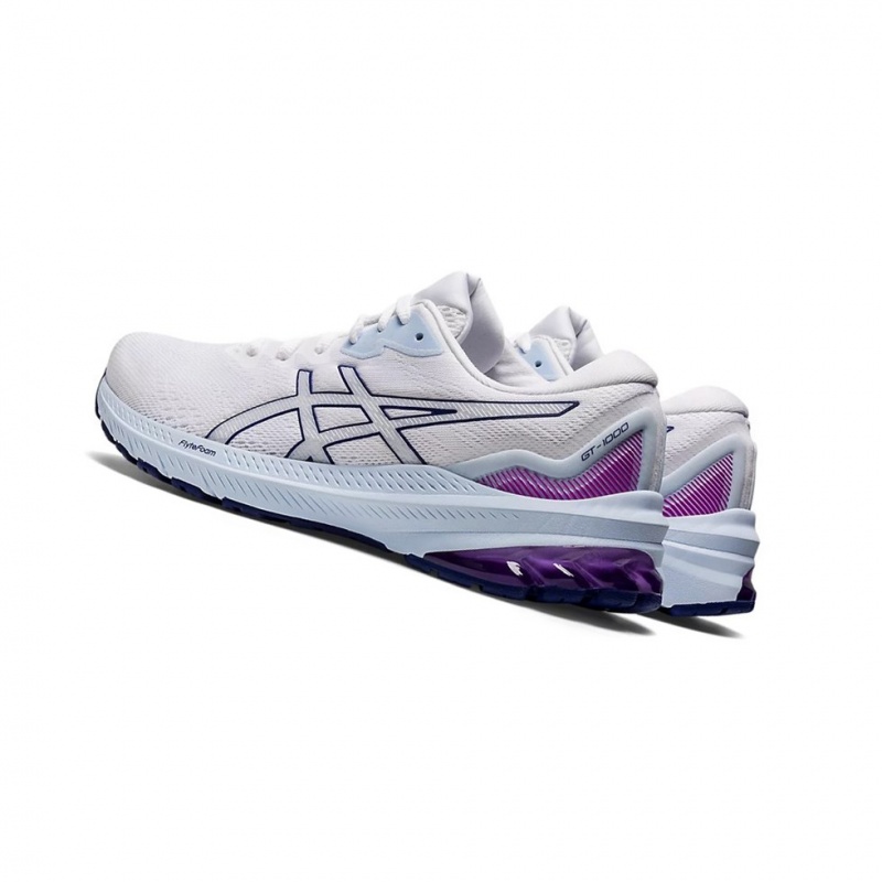 Dámské Běžecké Boty Asics GT-1000 11 Bílé Blankyt | 6351-RMBTA