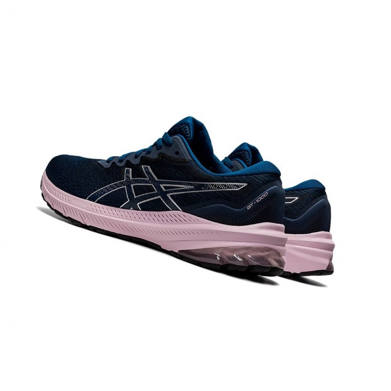 Dámské Běžecké Boty Asics GT-1000 11 Blankyt Růžové | 0491-ATIHX